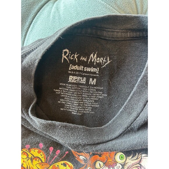 Rick and Morty Brian Allen Art Graphic T-Shirt - Picture 3 of 3